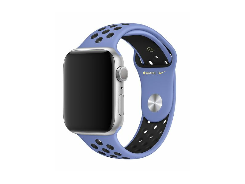 Apple MWUA2ZM/A 44 mm-es királykék-fekete Nike sportszíj – S/M és M/L
