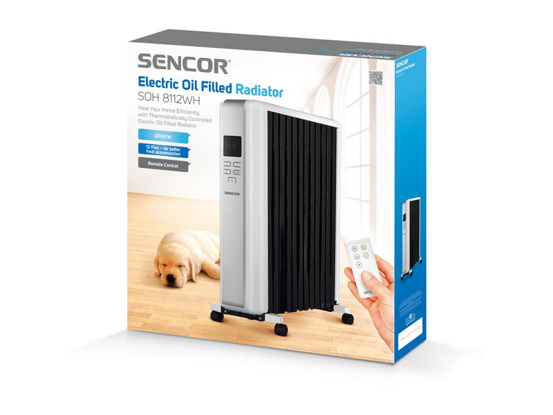 Sencor SOH 8112WH Elektromos olajradiátor