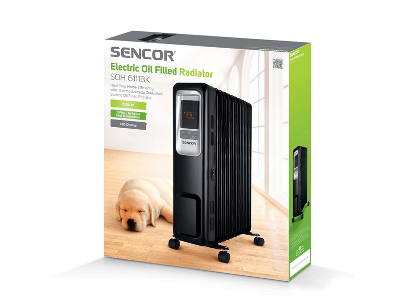 Sencor SOH 6111BK Elektromos olajradiátor
