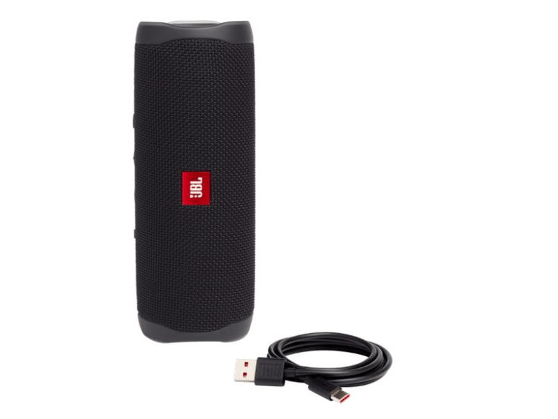 JBL Flip 5 Bluetooth hangszóró, Fekete