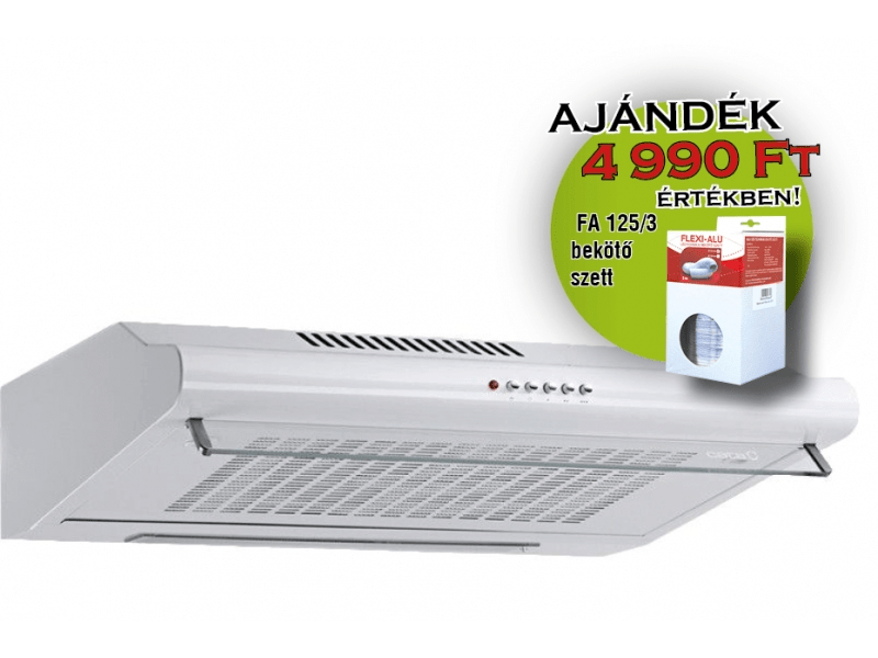 CATA P-3060WH/L Páraelszívó + Bekötőszett