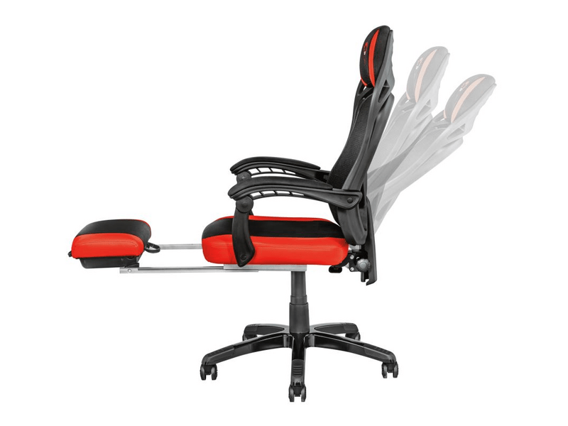 Trust GXT 706 Rona Gaming szék, Fekete-Piros (22980)