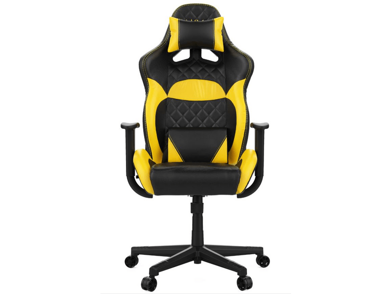 Gamdias Zelus E1 L Gamer szék, Fekete/Sárga