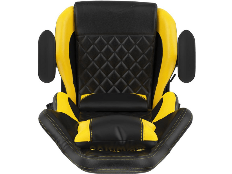 Gamdias Zelus E1 L Gamer szék, Fekete/Sárga