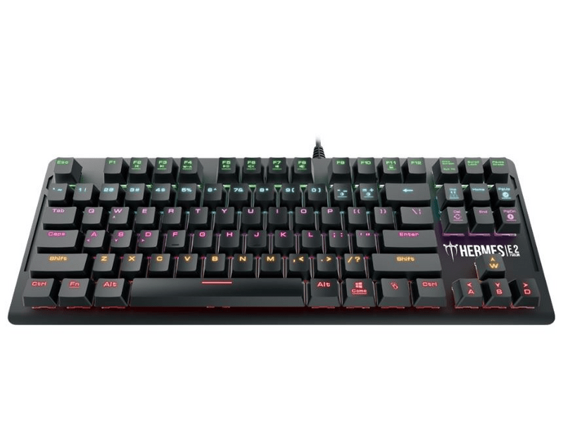 Gamdias Hermes E2 Gamer billentyűzet, Fekete