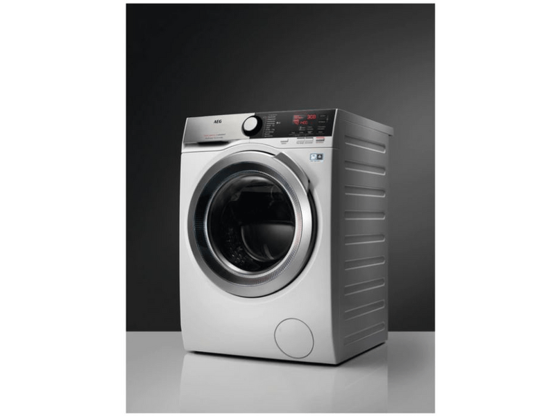 AEG L7FEE49S Elöltöltős mosógép, 9 kg, 1400 f/p., ökoinverter motor, gőzfunkció, LCD kijelző