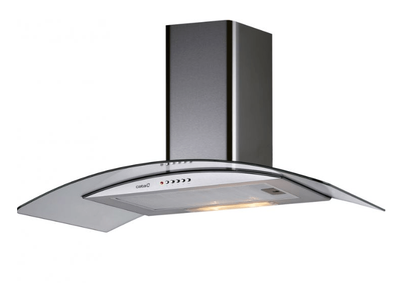 Cata C-GLASS 600 Fali páraelszívó, inox