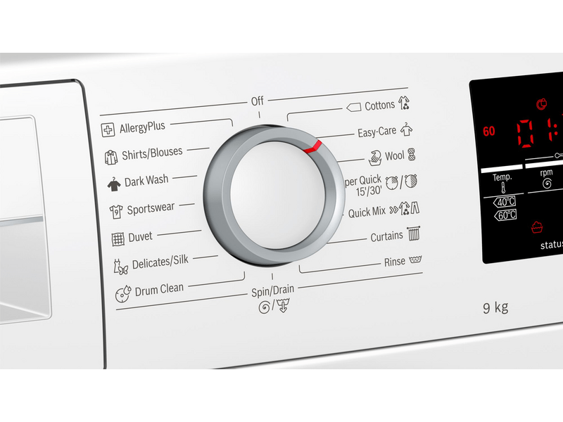 BOSCH WAT28461BY Elöltöltős mosógép