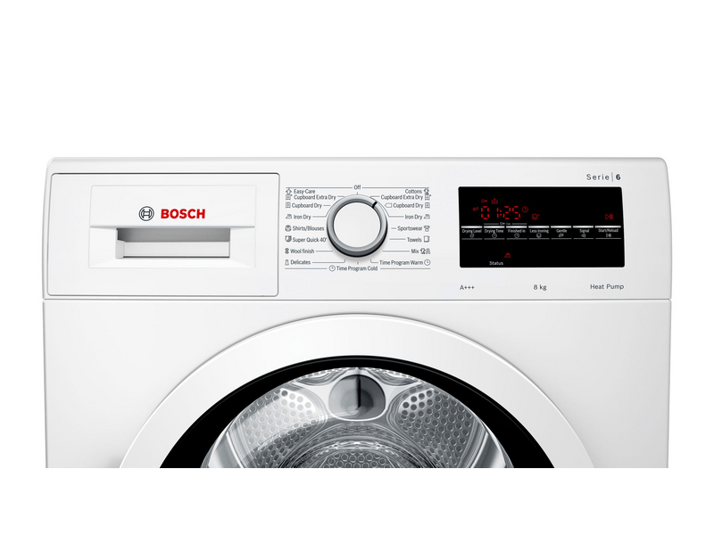 BOSCH WTWH761BY Hőszivattyús szárítógép