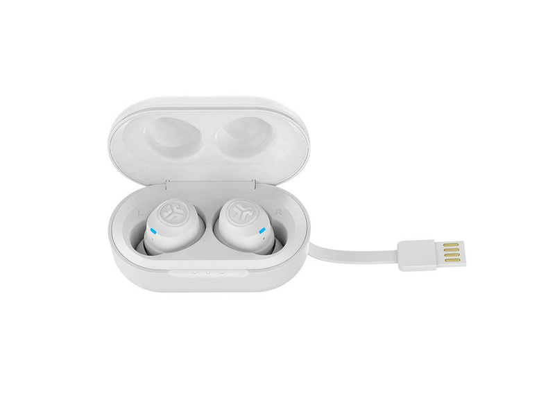 Jlab Audio Jbuds Air True, Wireless, vezeték nélküli fülhallgató Fehér (IEUEBJBUDSAIRR)