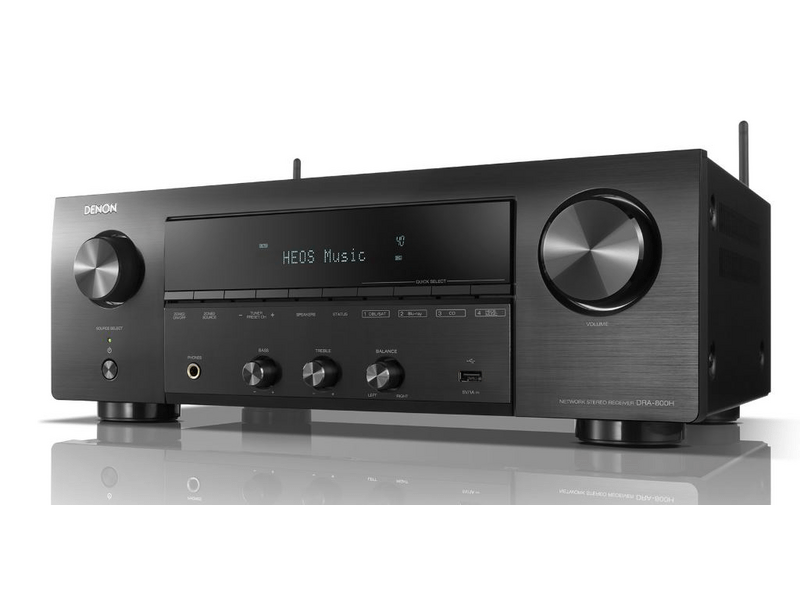 DENON DRA-800H Sztereó rádióerősítő fekete