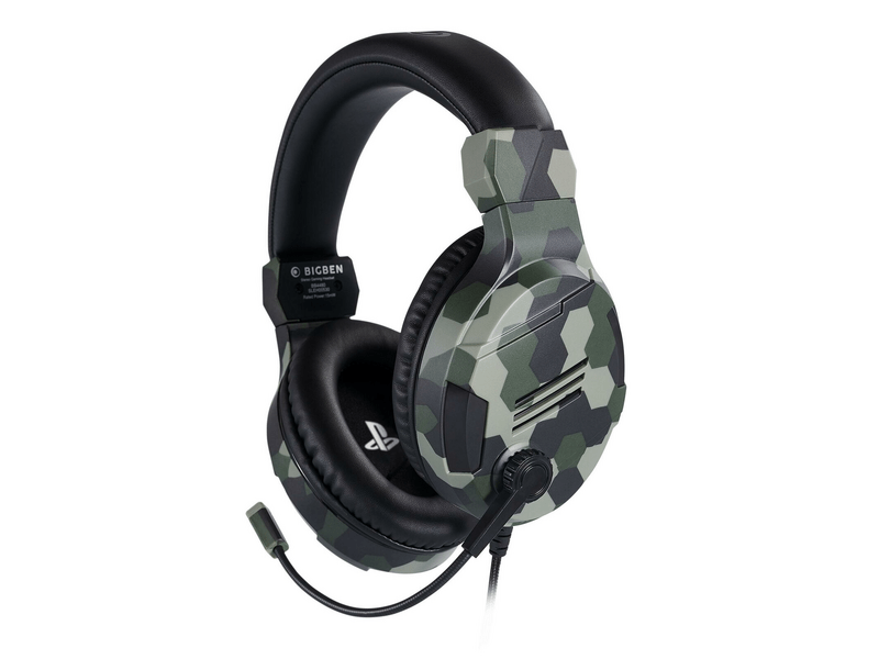 Bigben Interactive Stereo Gaming Headset V3 PS4 zöld