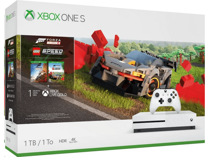 Xbox One S 1TB + Forza Horizon 4 + Forza Horizon 4 LEGO