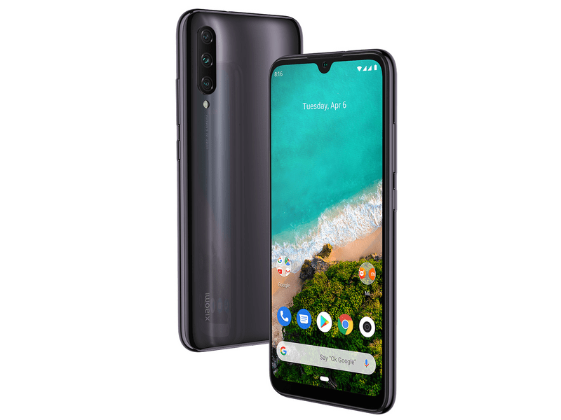 Xiaomi MI A3 64 GB Dual SIM Kártyafüggetlen Okostelefon, Szürke