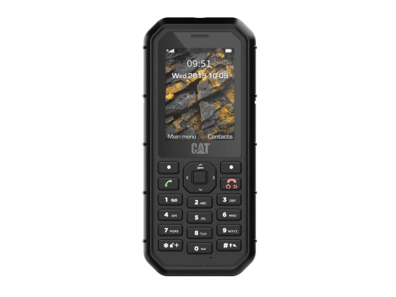 CAT B26 Dual SIM Kártyafüggetlen Mobiltelefon, Fekete