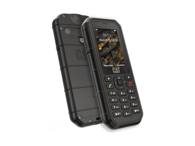 CAT B26 Dual SIM Kártyafüggetlen Mobiltelefon, Fekete