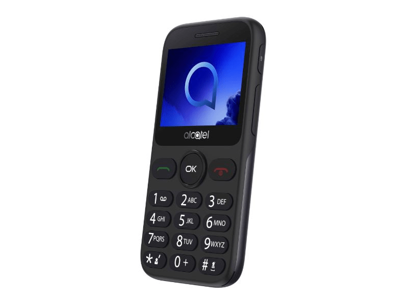 Alcatel 2019G Kártyafüggetlen Mobiltelefon, Szürke