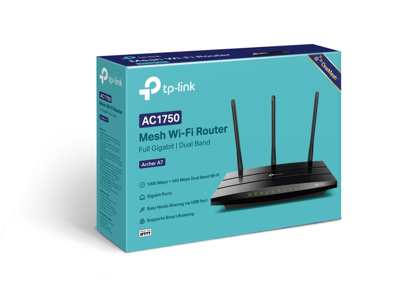 TP LINK Archer A7 AC1750 dual band gigabit wireless Router