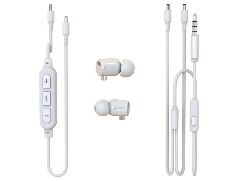 Buxton REI-BT 101 Bluetooth fülhallgató, Fehér