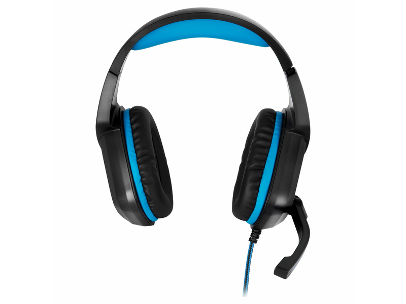 Yenkee YHP 3005 Guerrilla Gamer mikrofonos fejhallgató, Fekete/Kék