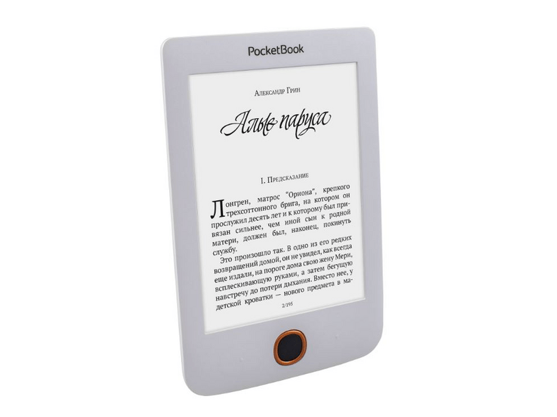 PocketBook 614W-2-D-WW Basic 3 e-book olvasó, Fehér