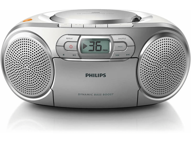 PHILIPS AZ127/12 Hordozható CD-s rádió