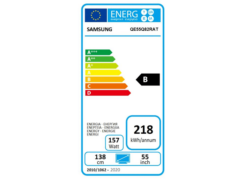 Samsung QE55Q82RATXXH 4K UHD Smart QLED TV