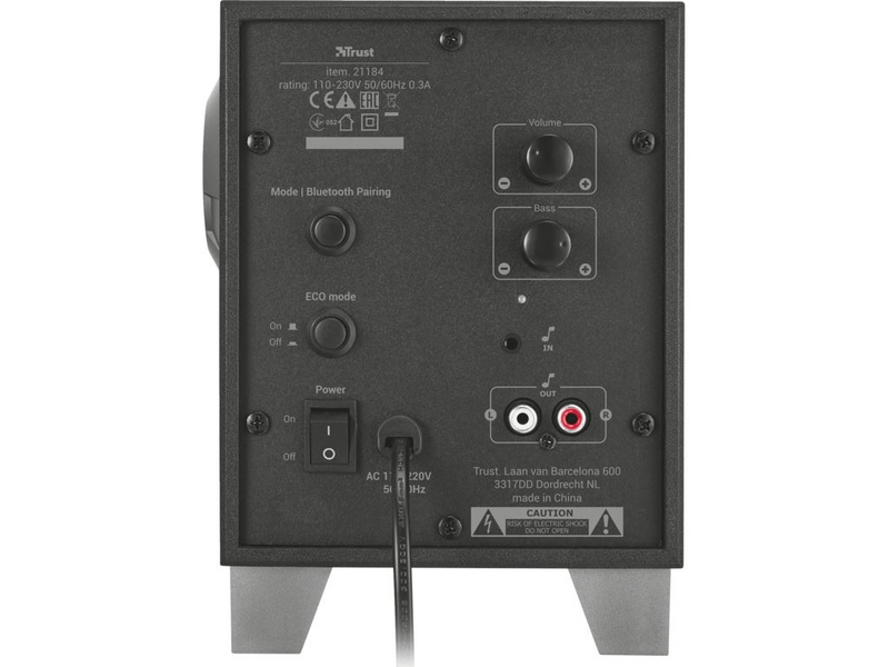 TRUST Trust Evon Wireless 2.1 (21184) Számítógépes hangfal
