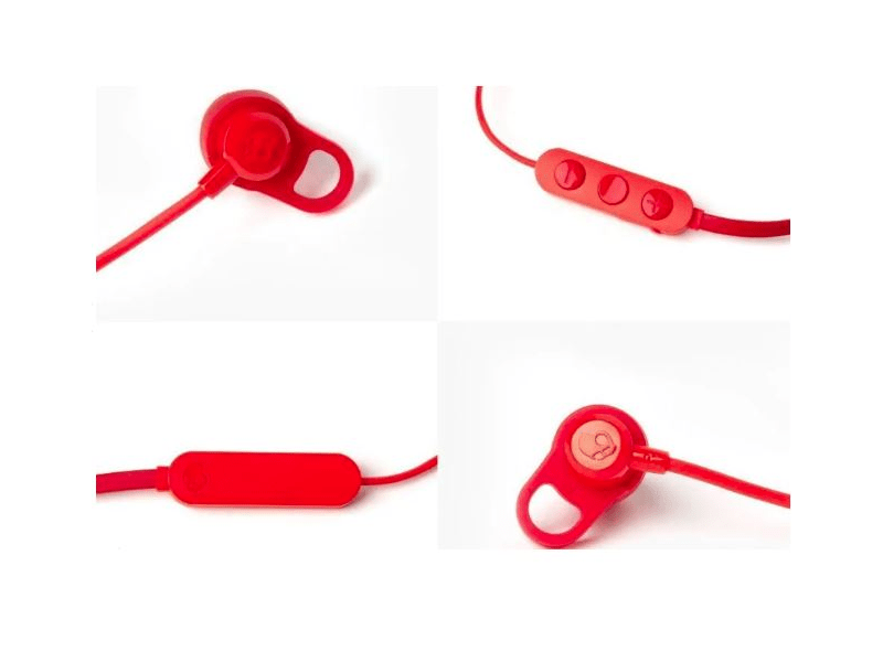 Skullcandy JIB+ Fülhallgató, fekete/piros (S2JPW-M010)