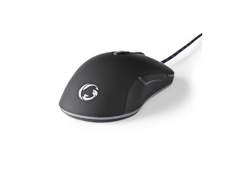 Nedis GMWD401BK Gamer egér, RGB világítással