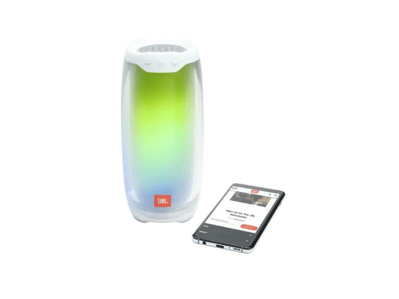 JBL Pulse 4 Bluetooth hangszóró, Fehér