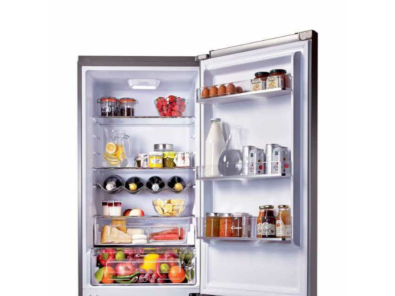 Candy CHSB6186X Alulfagyasztós kombinált hűtőszekrény