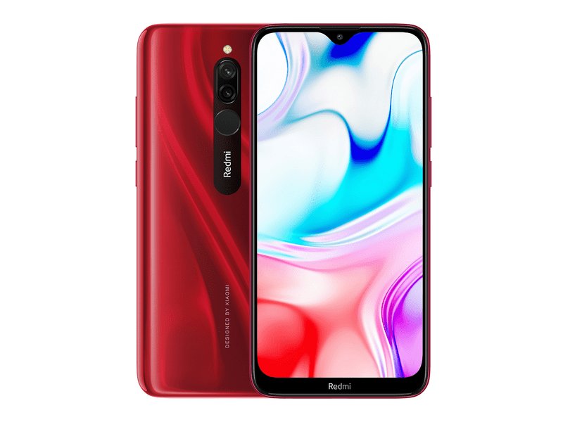 Xiaomi Redmi 8 Kártyafüggetlen Okostelefon, Piros