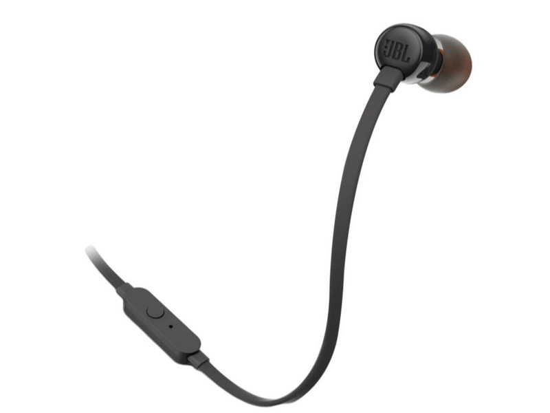 JBL T160 Vezetékes fülhallgató, Fekete