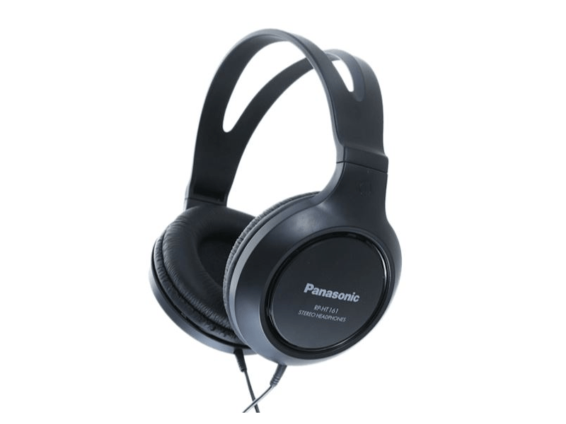 Panasonic RP-HT161E-K Fejhallgató, Fekete