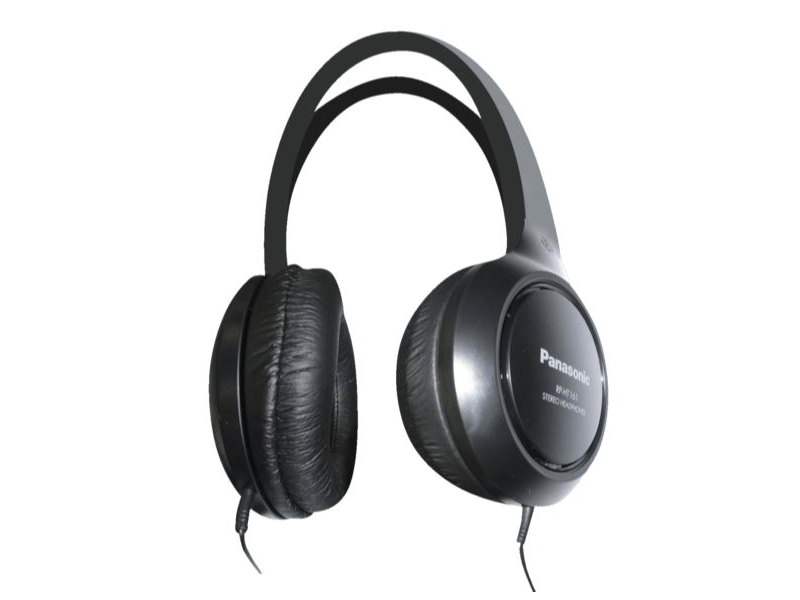 Panasonic RP-HT161E-K Fejhallgató, Fekete