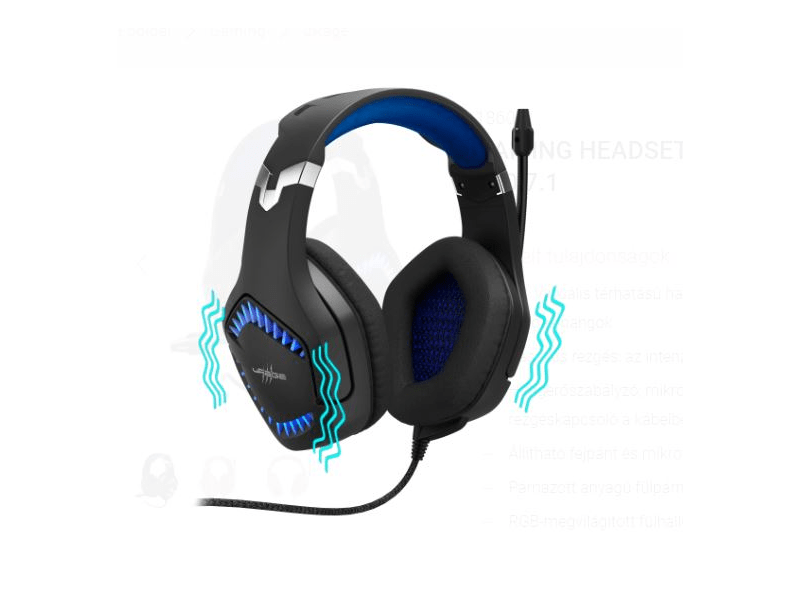 Hama uRage SoundZ 700 Gamer Fejhallgató