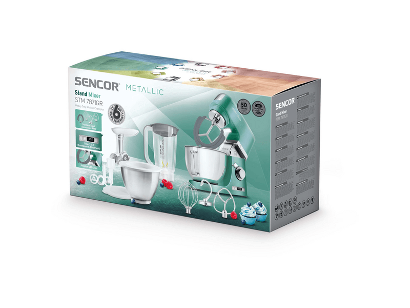 Sencor STM 7871GR Konyhai robotgép, Türkiz