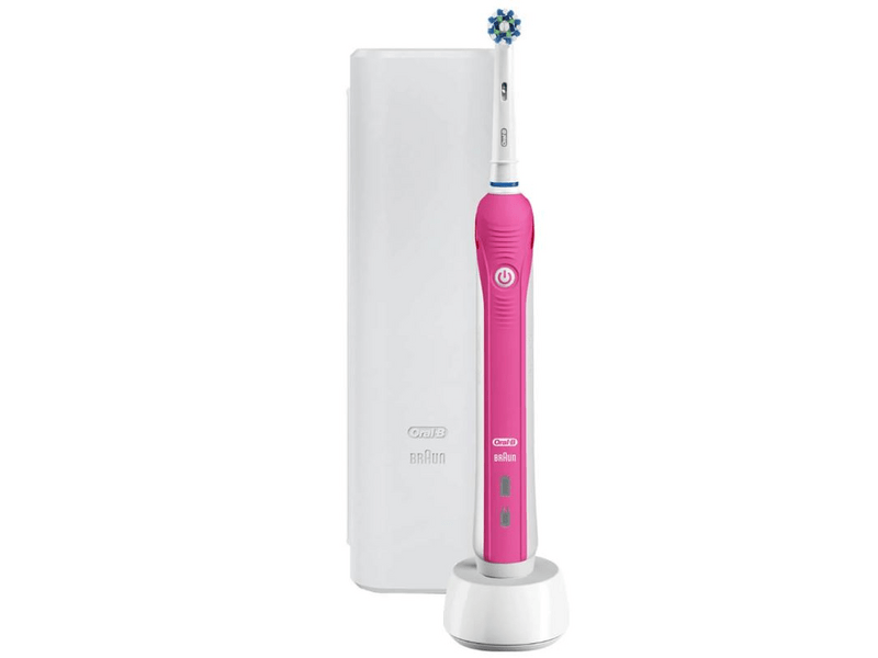 Oral-B Pro 2 2500 Pink Elektromos fogkefe rózsaszín