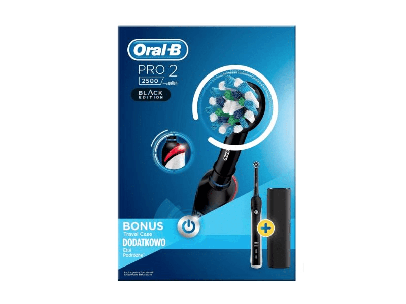 Oral-B Pro 2 2500 Elektromos fogkefe fekete