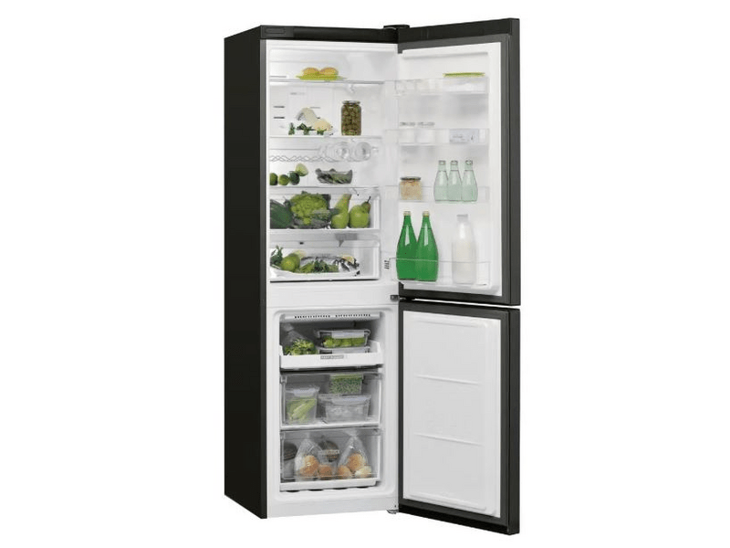 Whirlpool W7 821O K Alulfagyasztós kombinált hűtőszekrény