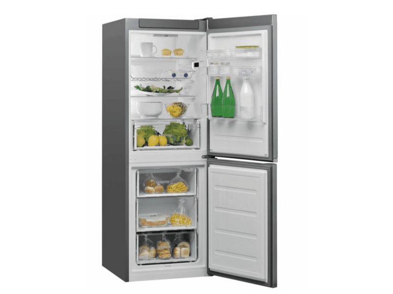 Whirlpool W5721EOX Alulfagyasztós kombinált hűtőszekrény