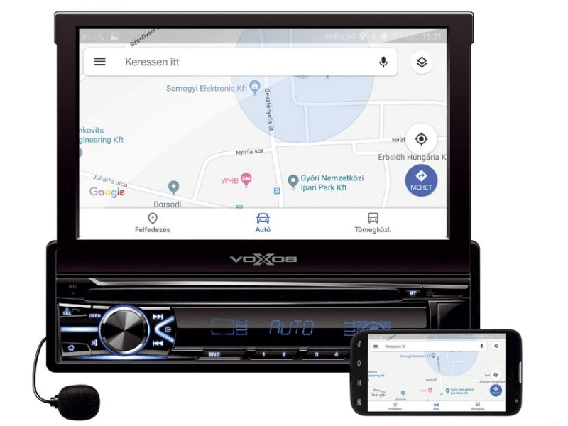 SAL VB X800I Multimédiás autóhifi fejegység