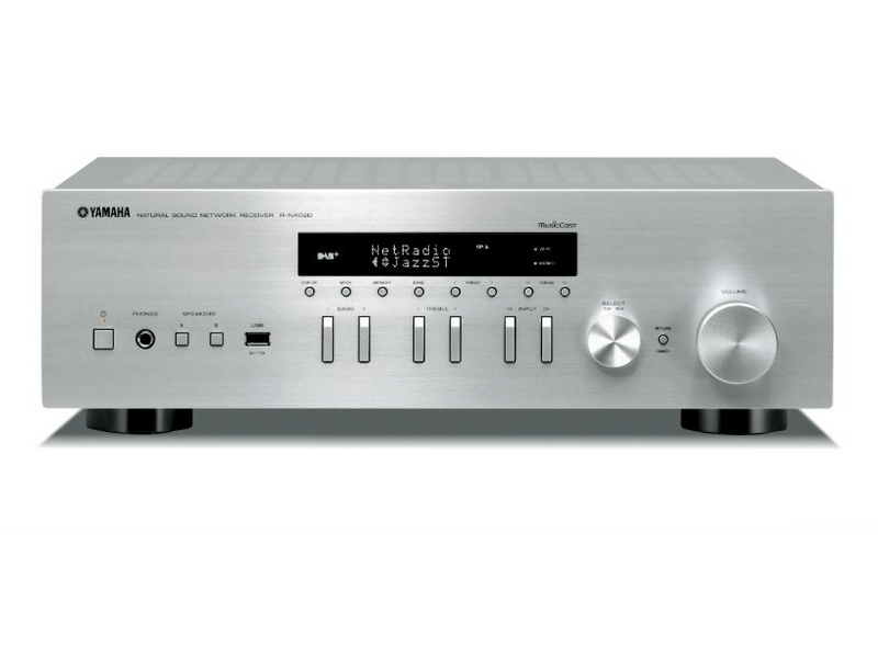 Yamaha MusicCast R-N402D SI Hálózati rádióerősítő, Ezüst