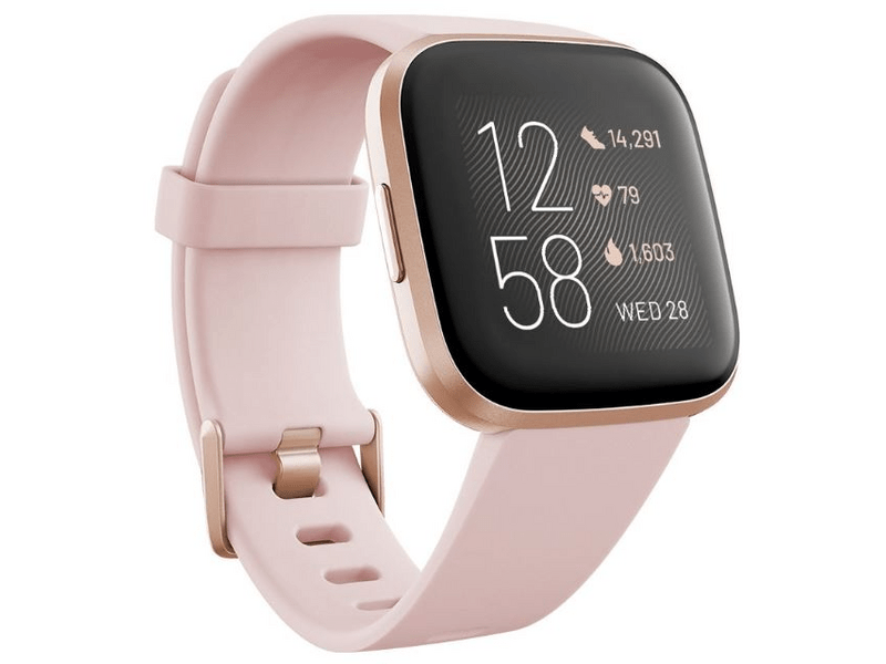 Fitbit Versa 2 (NFC) Fitnesz okosóra, Rózsaszín/ Rosegold