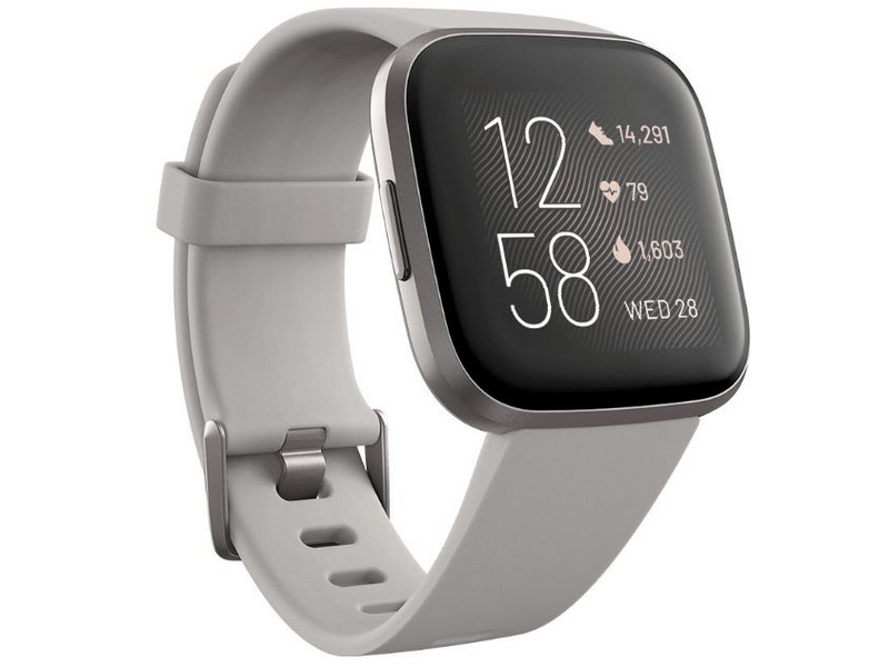 Fitbit Versa 2 (NFC) Fitnesz okosóra, Szürke
