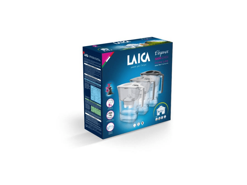 Laica Prime Line Elegance vrč za filtriranje vode bijeli (J51CA04)