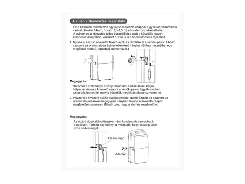 Tosot TDN20AT-K5EBA1A Párátlanító készülék