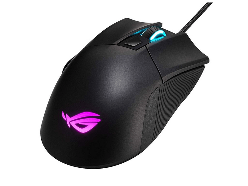 ASUS ROG Gladius II Core Gaming Vezetékes Egér, Fekete