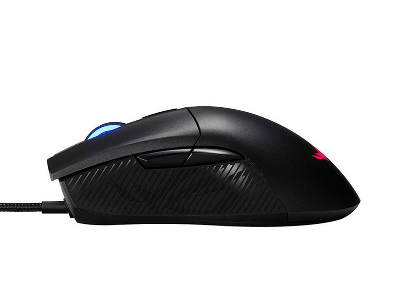 ASUS ROG Gladius II Core Gaming Vezetékes Egér, Fekete